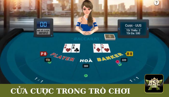 Các cửa cược trong trò chơi