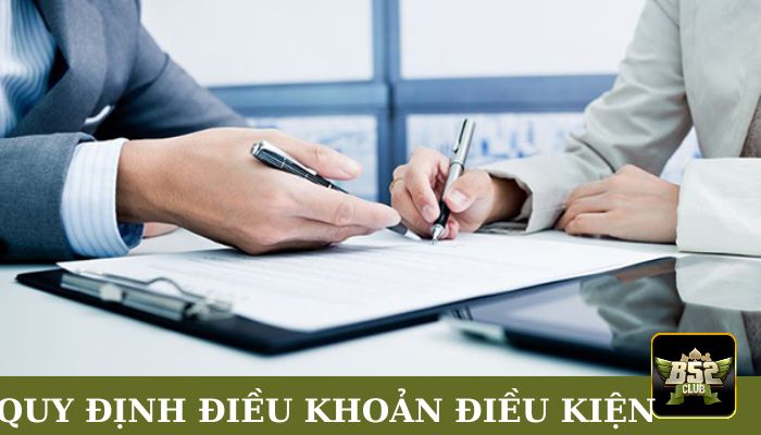 Những quy định về điều khoản và điều kiện đăng ký